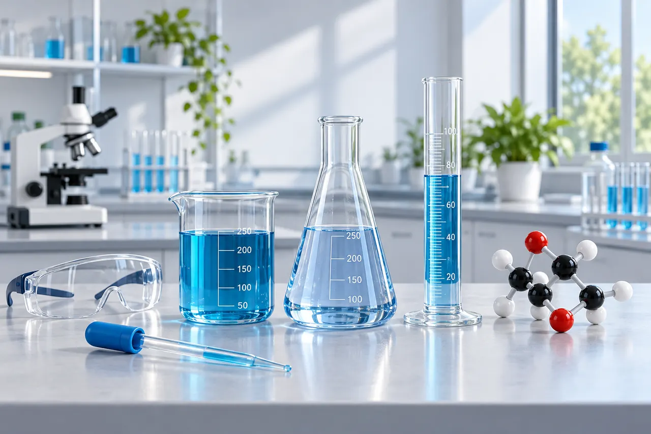 Essential laboratory apparatus for an introduction to SPM Chemistry